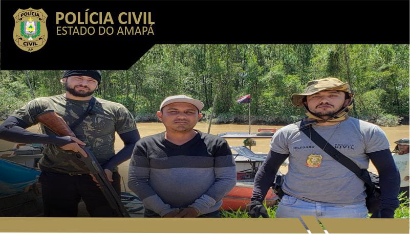 POLÍCIA CIVIL PRENDE HOMEM INVESTIGADO PELO CRIME DE TRÁFICO DE DROGAS NA VILA DO SUCURIJU
